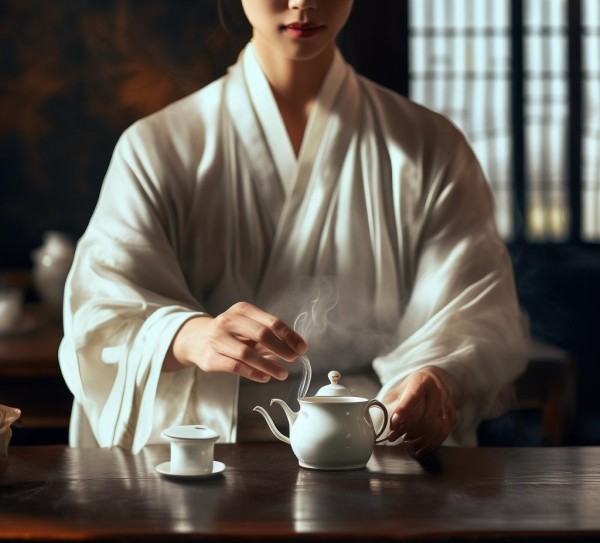 端茶绝技，尽显端茶风范