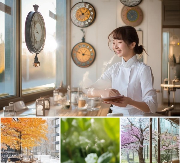 时光如水，服务如初，悦程四季酒店餐饮服务的品质与匠心，高端餐饮的完美体现。