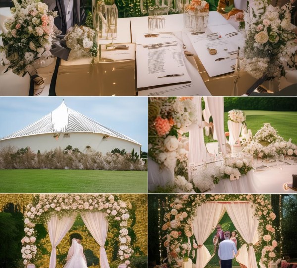 婚礼仪式，预订至服务的完美融合，从开始到成功无缝连接